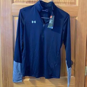 Under armor Navy quarter zip